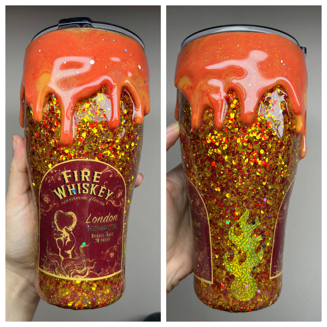 Fire Whiskey Tumbler